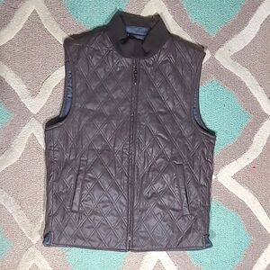 Stafford Signature Men's Classic Got  Reversible Wool Vest - Size M